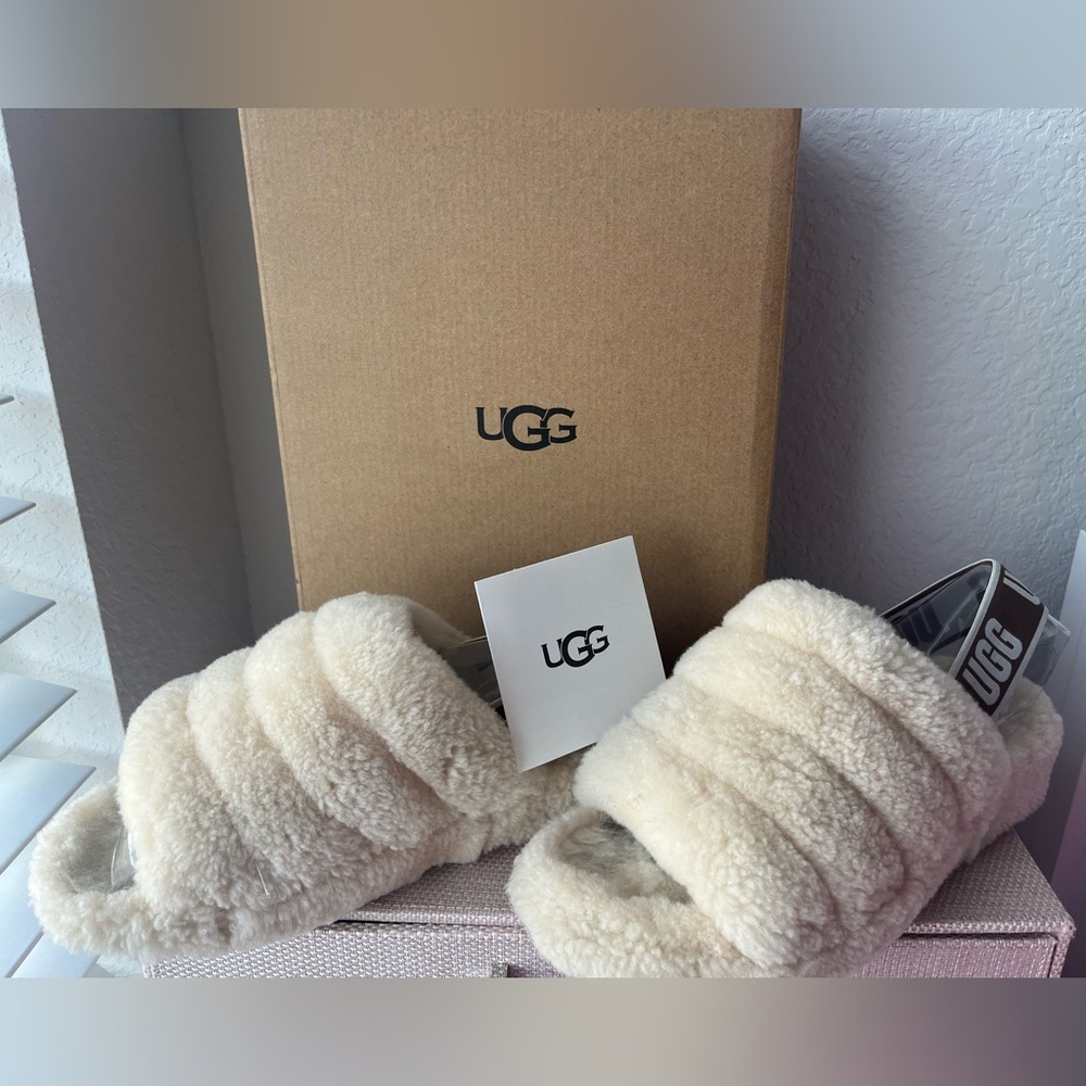 Ugg Fluff Yeah Slides Size 8. - image 5